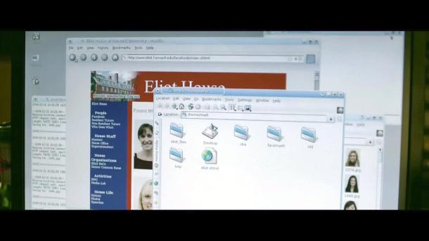 Still image from 'The Social Network' official trailer.